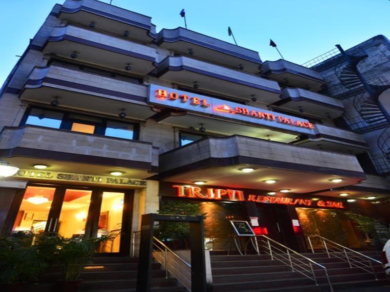 Hotel Shanti Palace West Patel Nagar New Delhi Eksteriør bilde